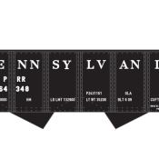 Pennsylvania GLa 2 Bay Keystone Open Hopper Decals