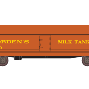 Borden’s Red Butter Dish Milk Car Decals