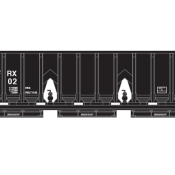 WFRX Modern Longitudinal Hopper Decals