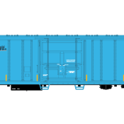 NRDX Cold Train Mechanical Reefer Decals