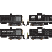 Penn Central RS3 Standard Numbers Decals