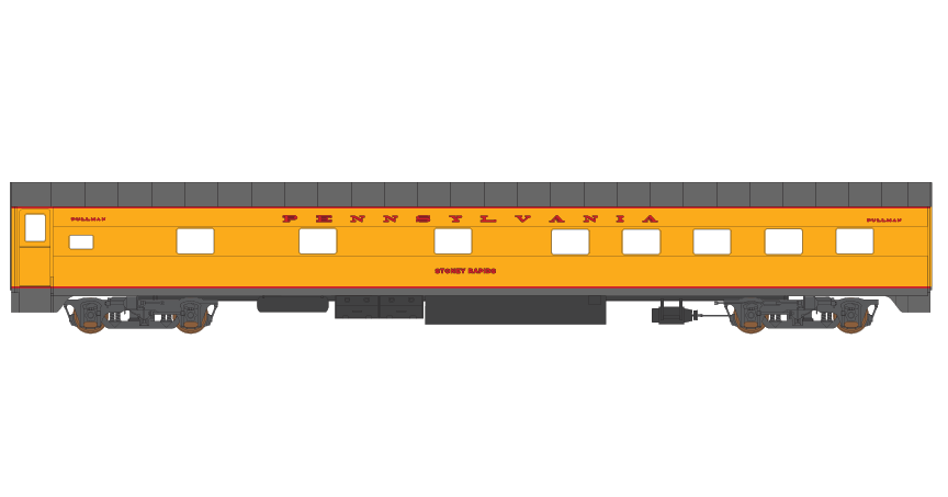 ND-2599_Pennsylvania_Railroad_UP_Yellow_Passenger_Car_Layout