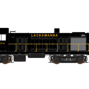 Lackawanna RS3 Locomotive Block Numbers Decals