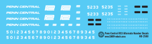 ND-2588_Penn_Central_RS3_Alternate_Numbers_Decal