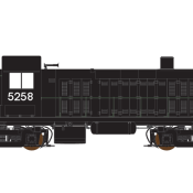 Penn Central RS3 Gothic Numbers Decals