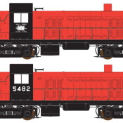 Penn Central RS3 exNH Patchout Locomotive Decals