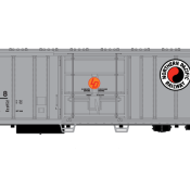 Northern Pacific Silver Mechanical Reefer Decals