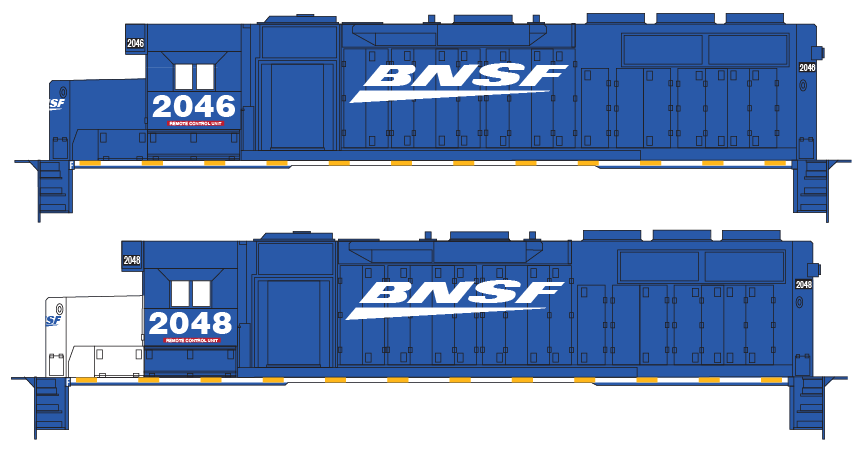 ND-2603_BNSF_GP38-3_Blue_White_Locomotive_Layout