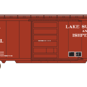 Lake Superior & Ishpeming 40ft Box Car Decals