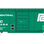 Penn Central 40ft Box Car Decals