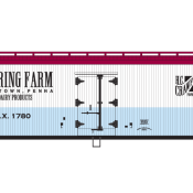 Cool Spring Farm 40ft Wood Reefer Decals