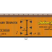 Judson Dairy 40ft Wood Reefer Decals