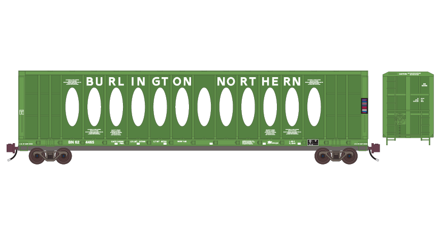 ND-2670_Burlington_Northern_Centerbeam_Flat_Car_60ft_Thrall_Layout