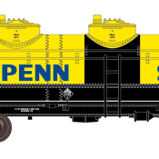 Penn Salt 3 Dome Tank Car Decals